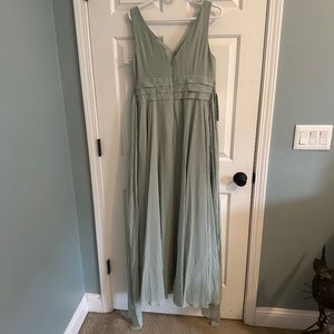 Azazie Bianca gown in Agave